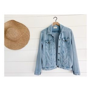 Z supply knit denim jacket